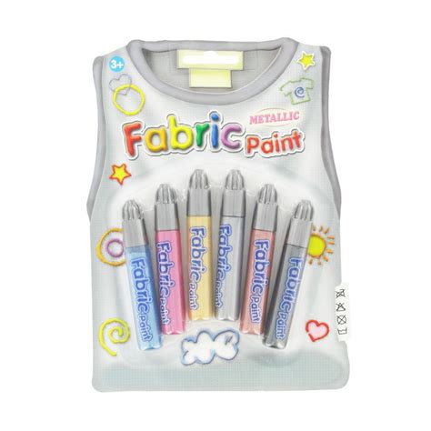 purple metallic fabric paint|hobbycraft fabric pens.